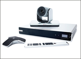 Equipment setup for video conference